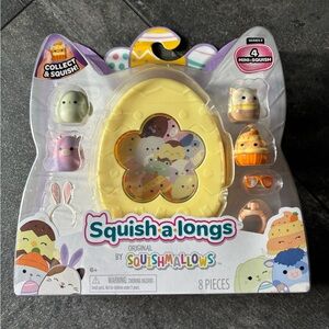 Squishmallows Squish-a-longs Mini Set - Yellow and Multicolor